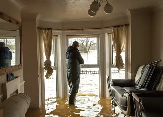 water damage restoration service Bushnell